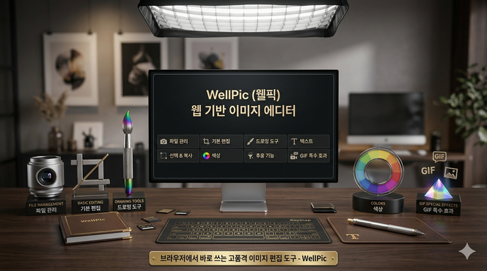 WellPic 이미지 에디터